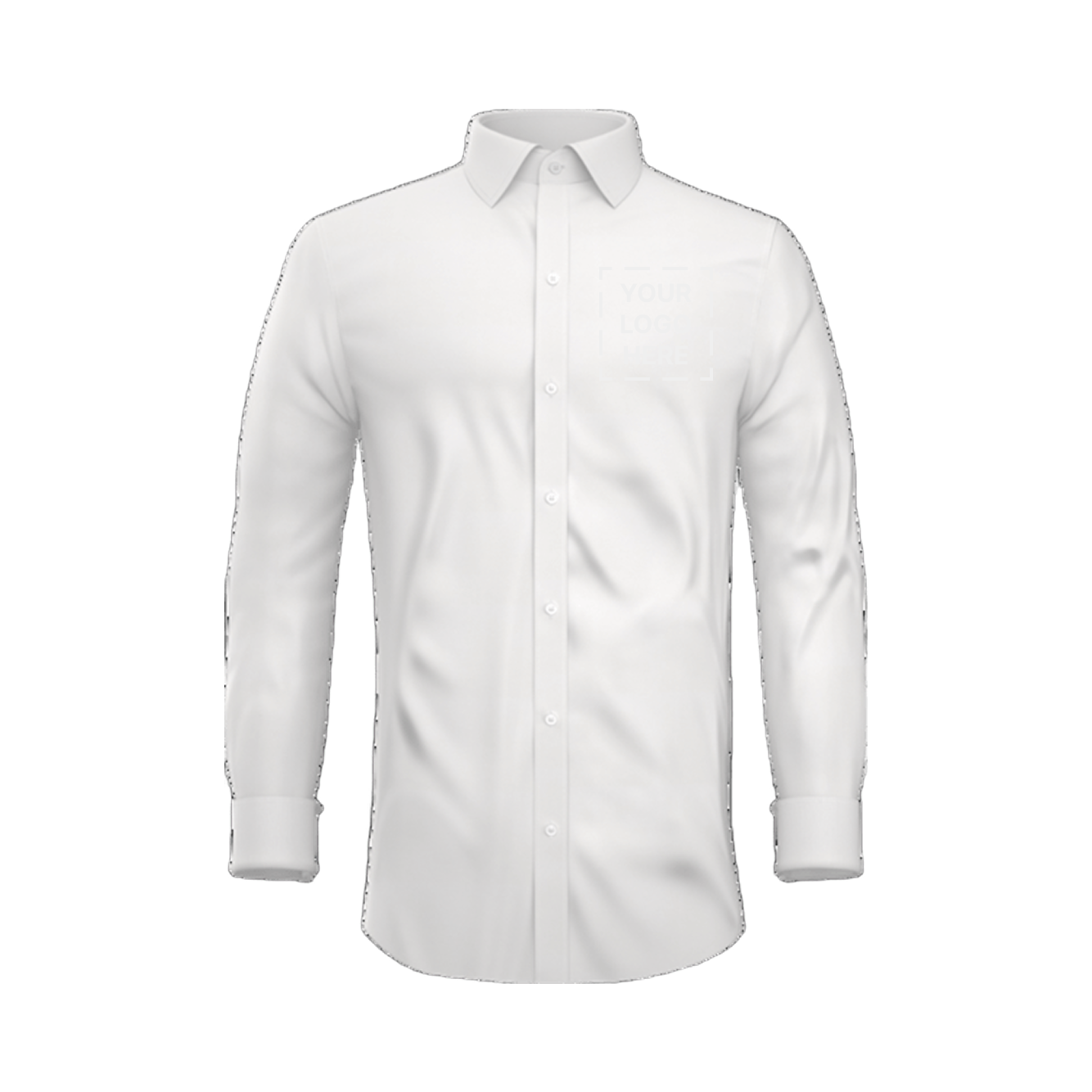 Mens White Formal Shirt